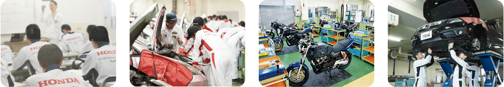 普通科出身でゼロからのスタートでも大丈夫。基礎から学び即戦力の自動車整備士に!