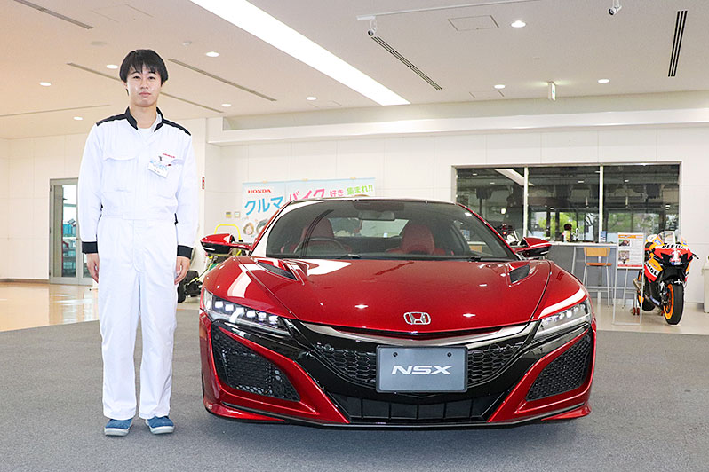 一級自動車研究開発学科(一級自動車整備士コース) 門田 瑞生