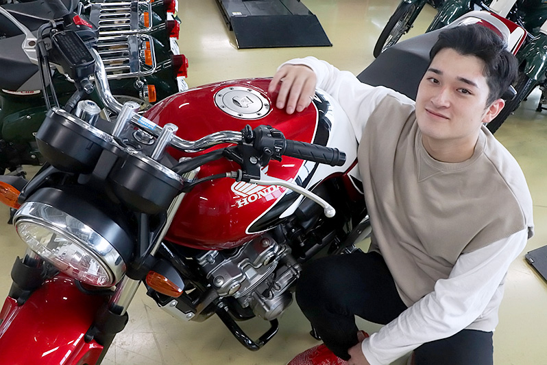 自動車整備科 本山 皇貴