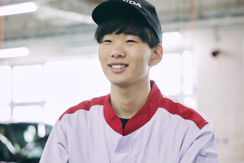 自動車整備科　岡﨑　凌