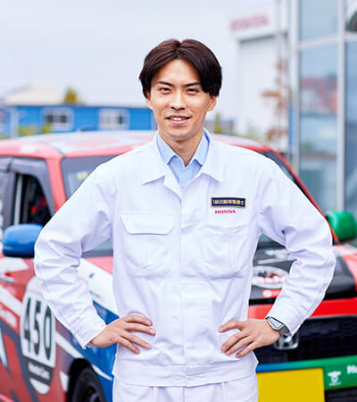 一級自動車研究開発学科 里村 暢彦先生