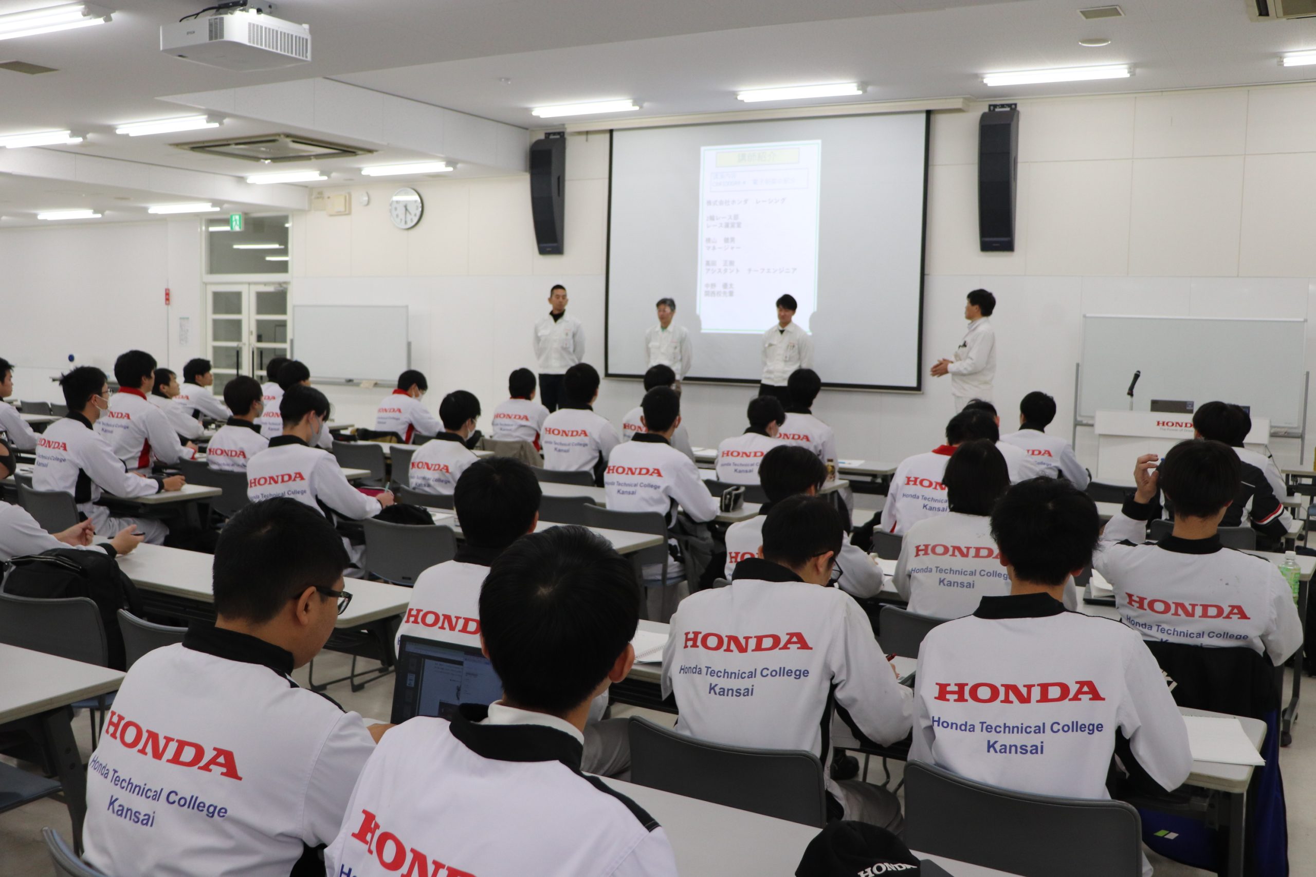 【放課後】株式会社ホンダ・レーシング（ＨＲＣ）の技術講話（大盛況！）