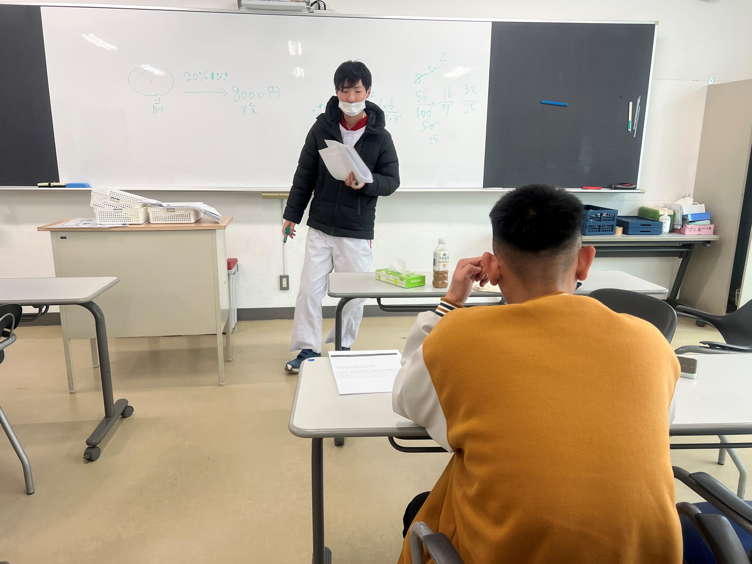 【在校生が先生役！】留学生入学予定者の自主勉強会開催