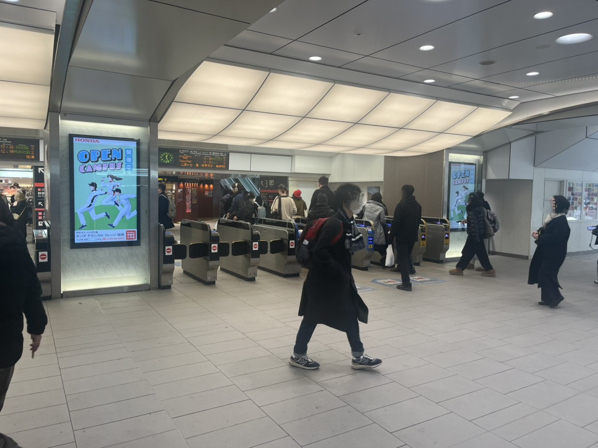 【開始！】Osaka Metroの「なかもず駅」とJR「京橋駅」で広告開始！