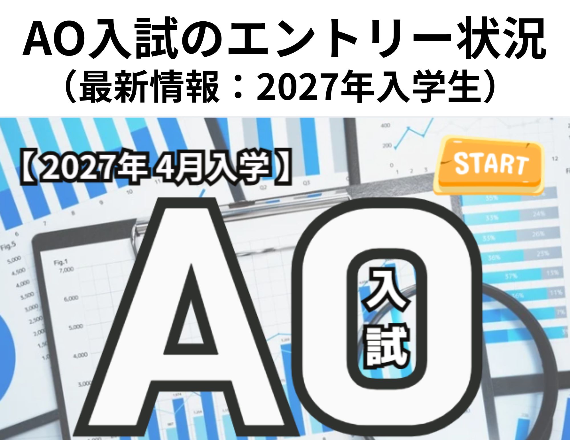 【2027年4月入学】ＡＯ入試のエントリーについて（2026年6月1日～9月30日までの4ヶ月間）